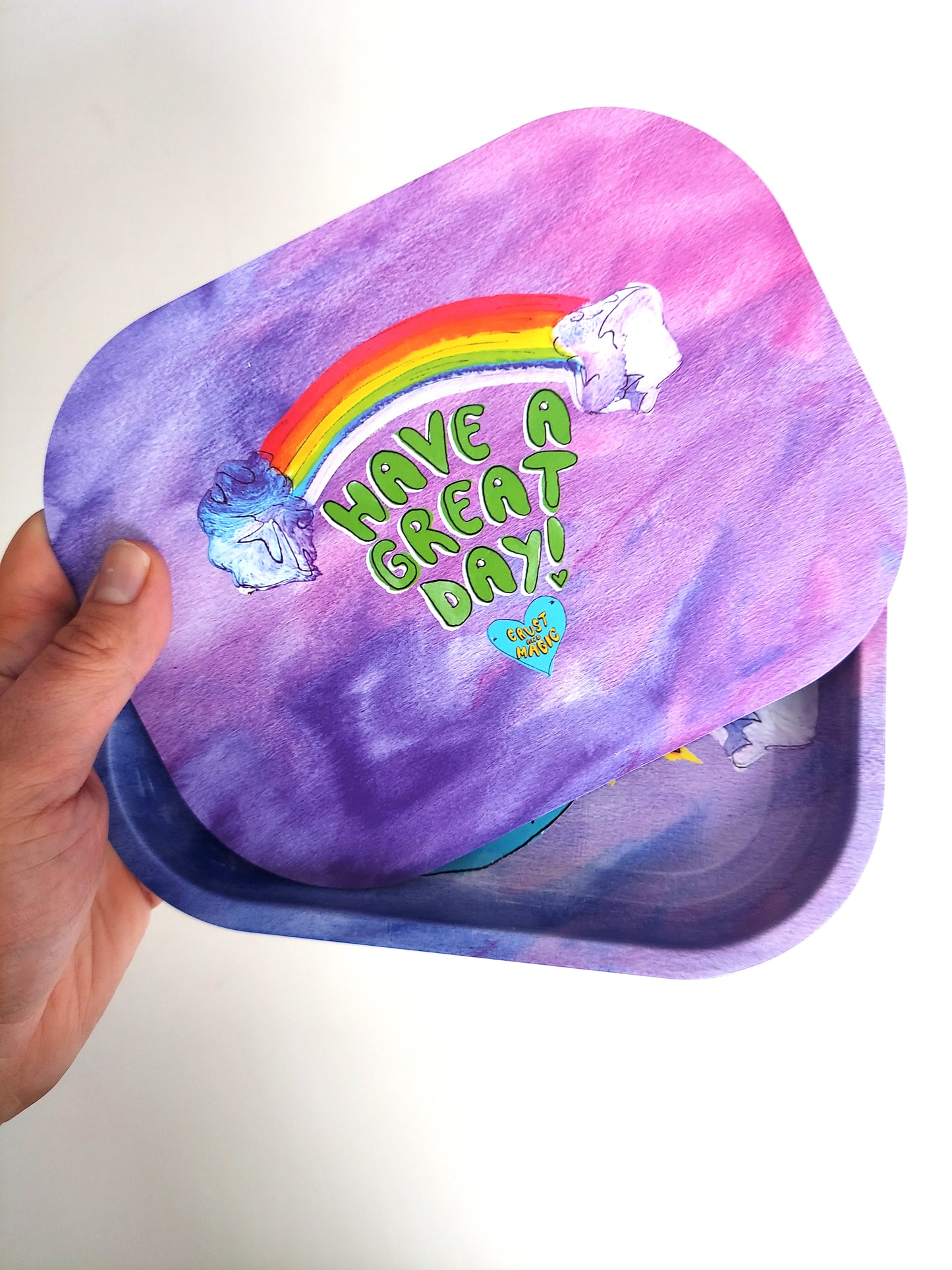 Have a Great Day Tray with Magnetic Lid