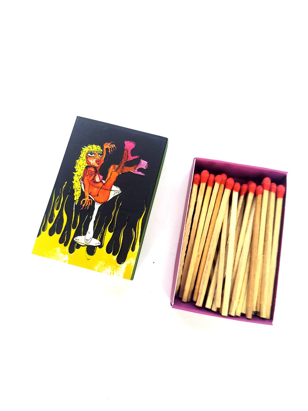 Flames Matchbox