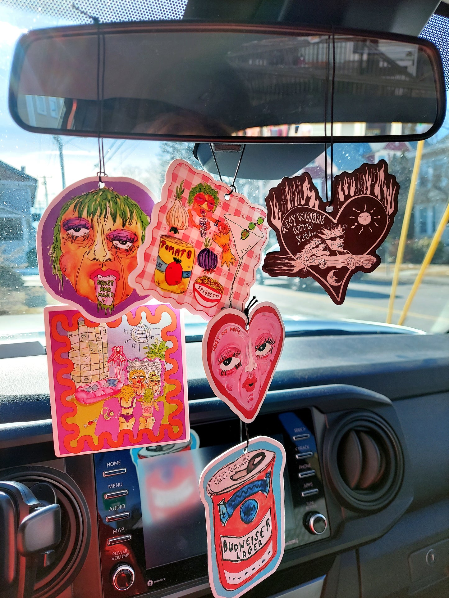rearview mirror ornaments