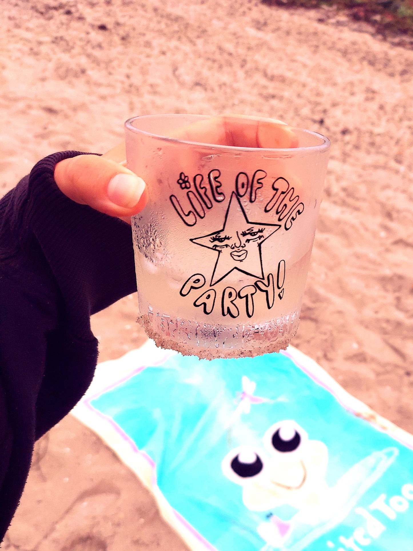 Life of the Party Rocks Glass