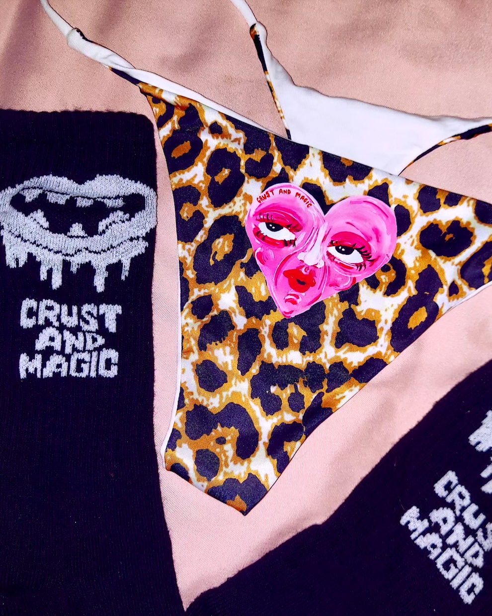 LEOPARD THONG