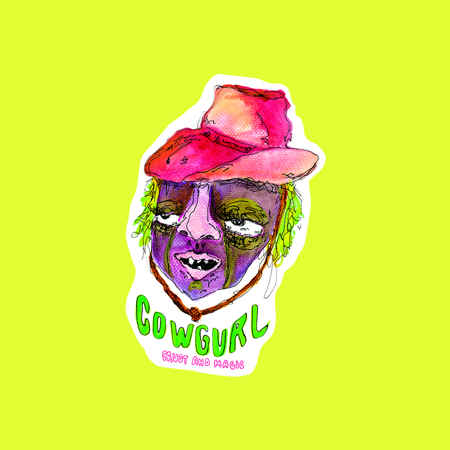 COWGURL STICKER