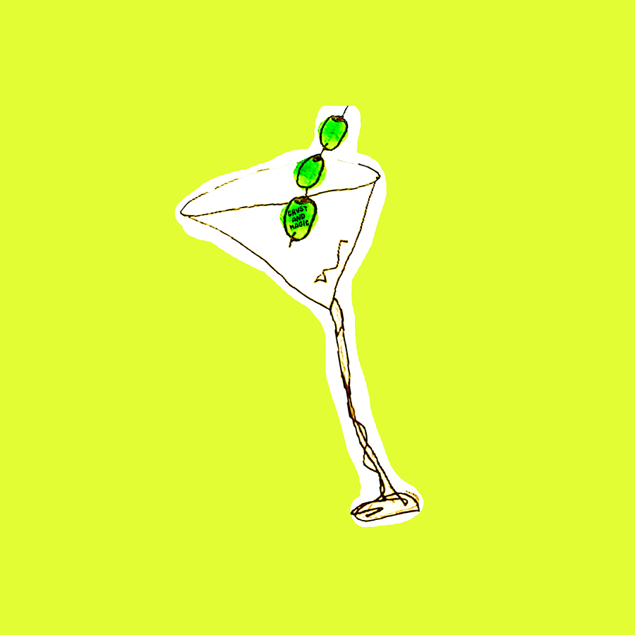 DIRTY TINI STICKER