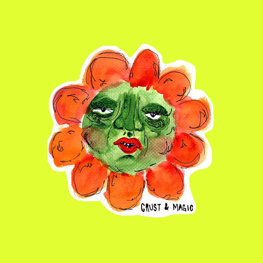 FLOWER POWER STICKER