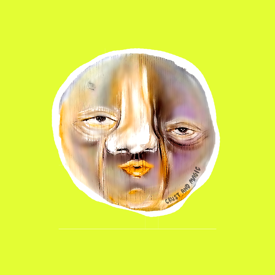FULL MOON STICKER
