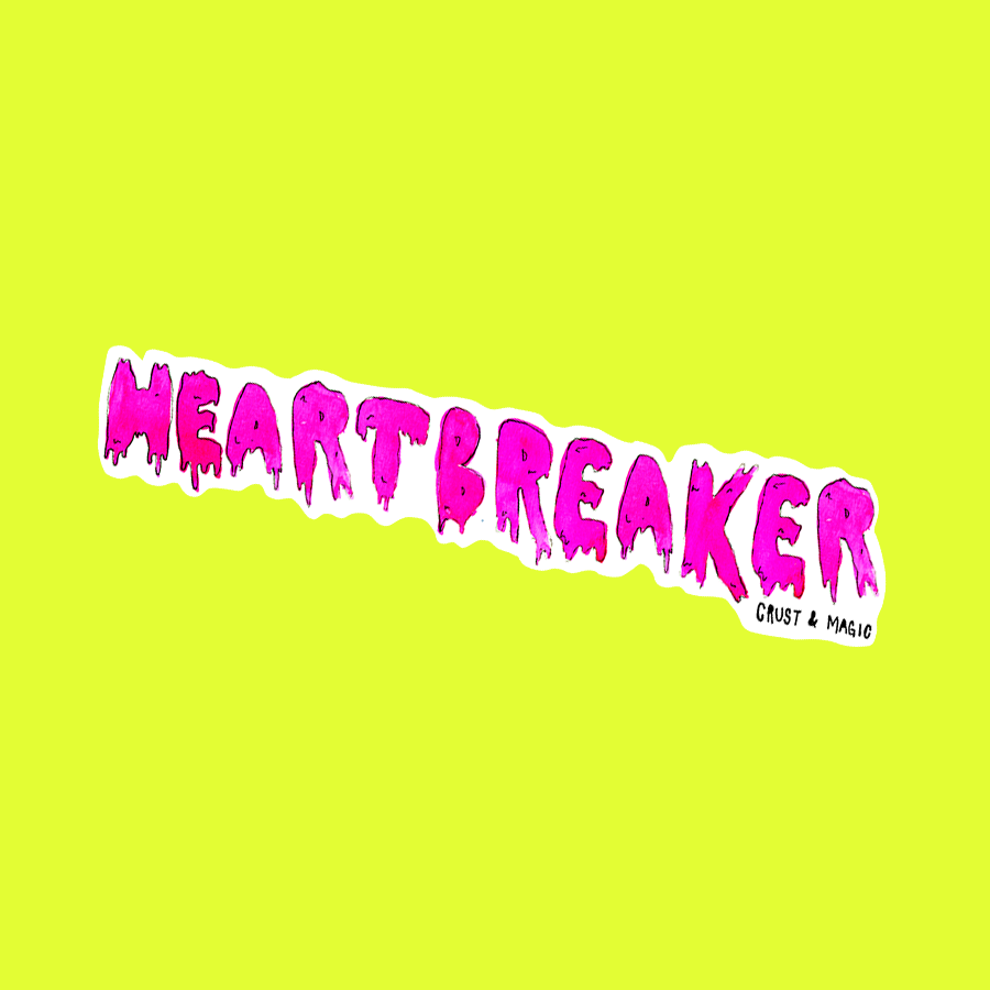 HEARTBREAKER STICKER
