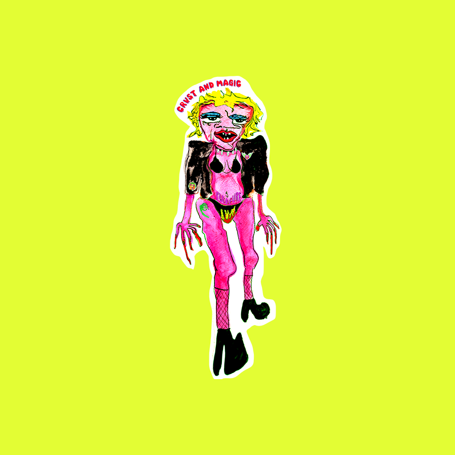 LEATHER CUTIE STICKER