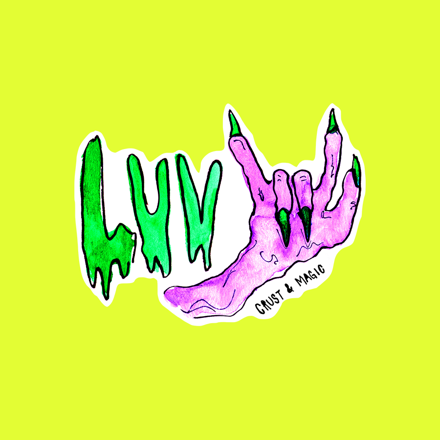 LUV STICKER