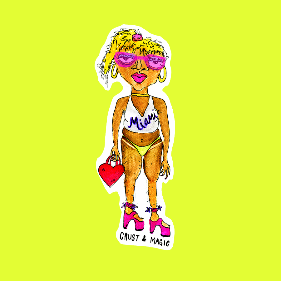 MIAMI STICKER