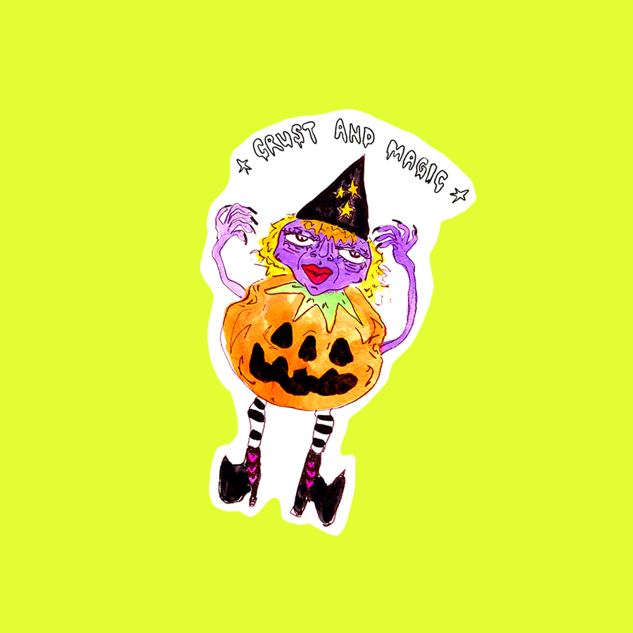 TRICK OR TREAT STICKER