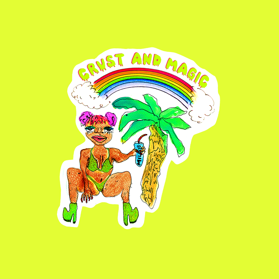 TROPICAL VACAY STICKER