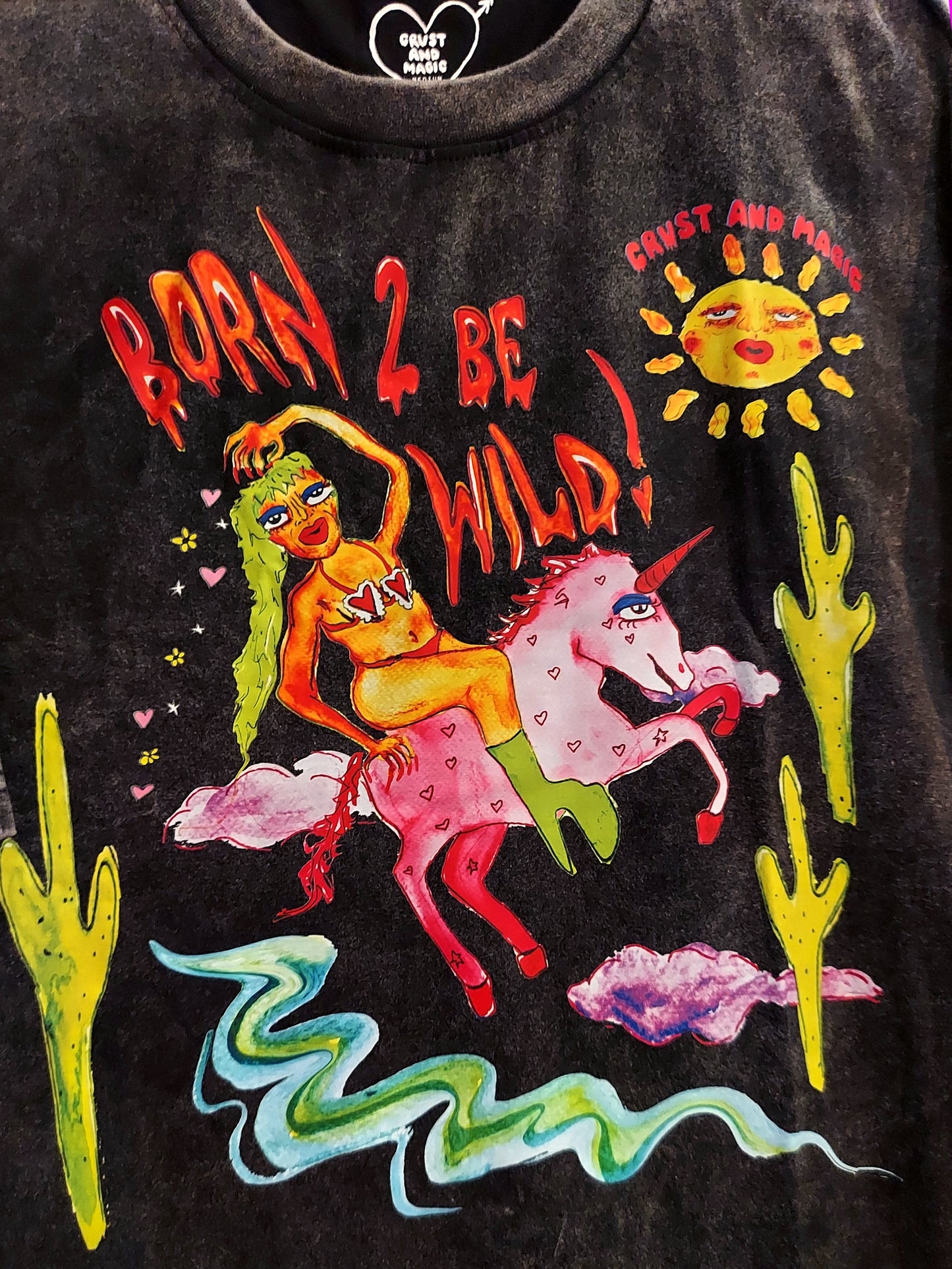 Born 2 Be Wild Tee