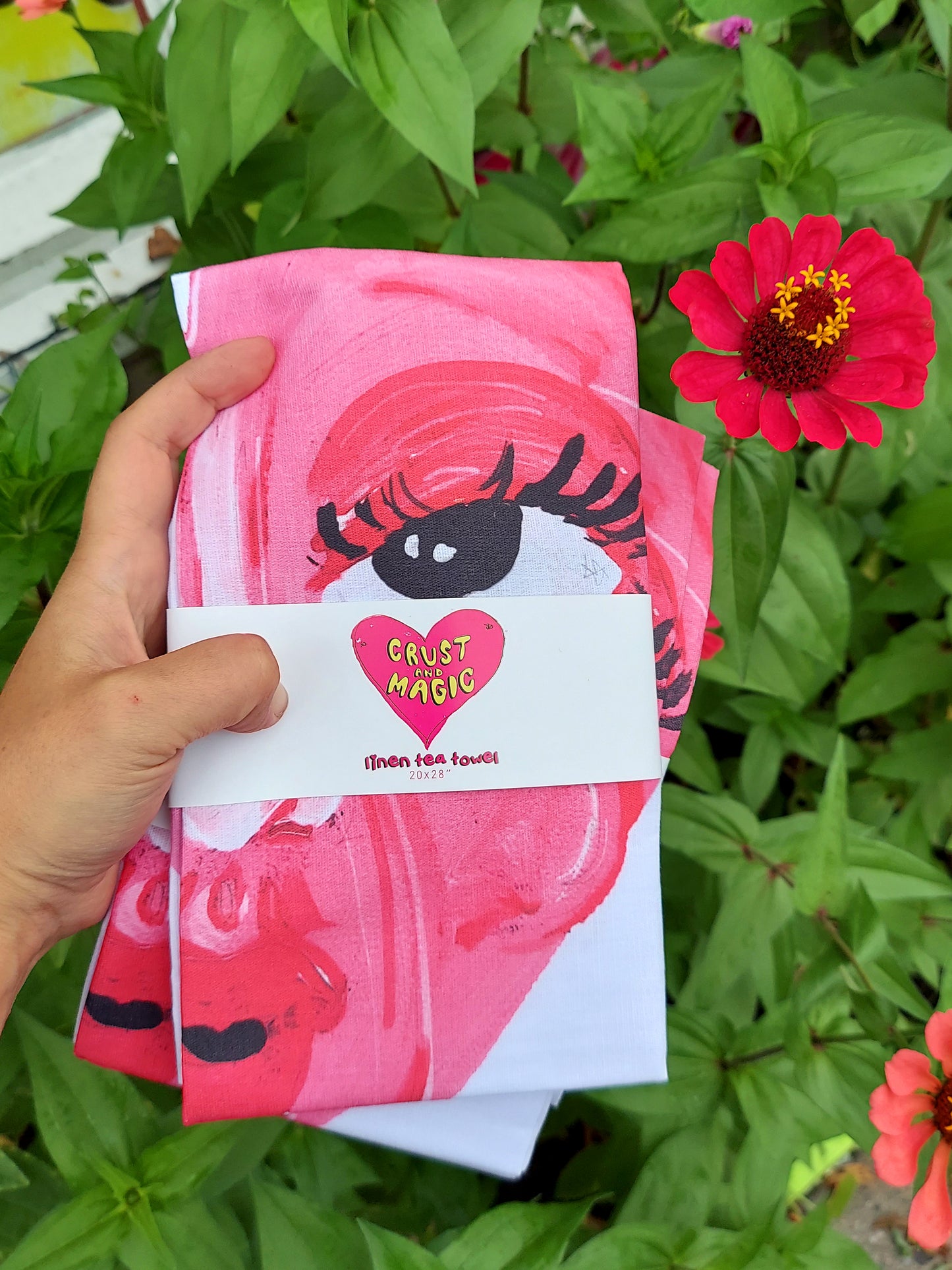 Heart Tea Towel