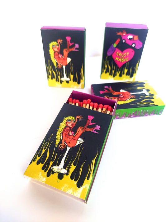 Flames Matchbox