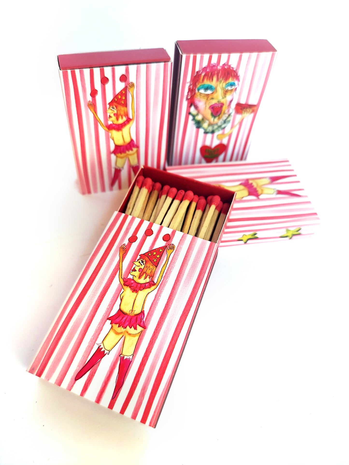 Clown Matchbox