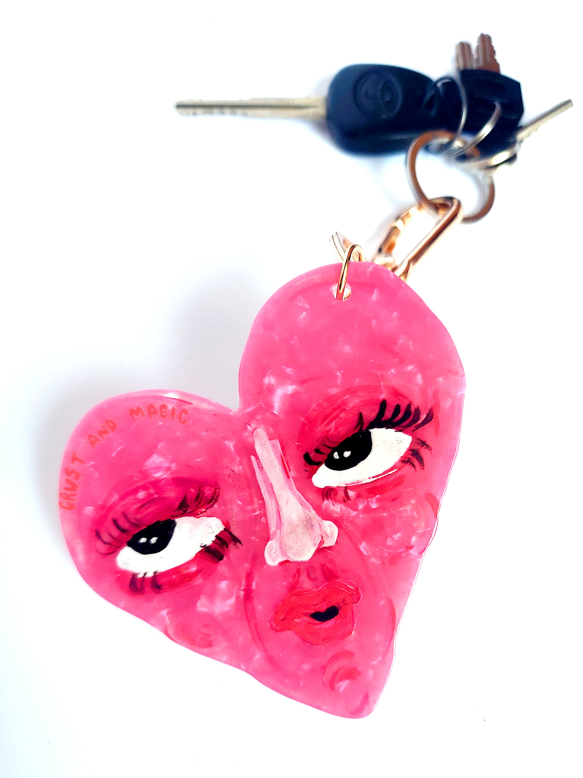 Heart Bag Charm