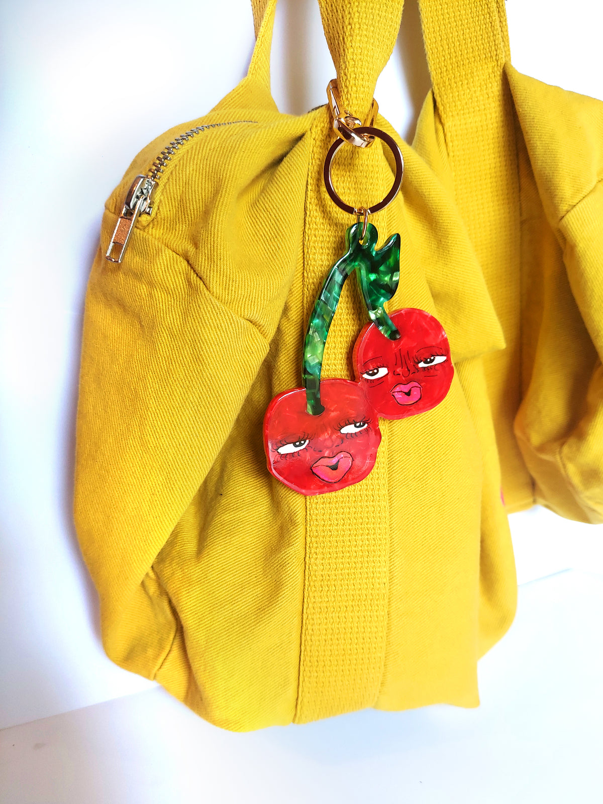 Cherry Bag Charm