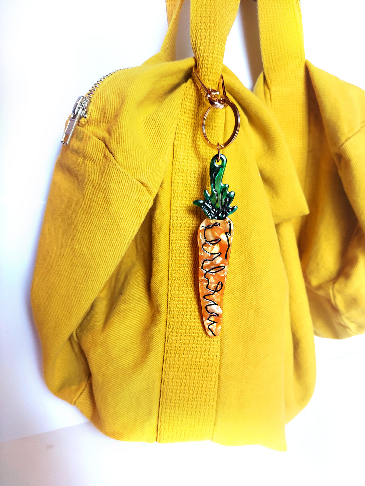 Carrot Bag Charm