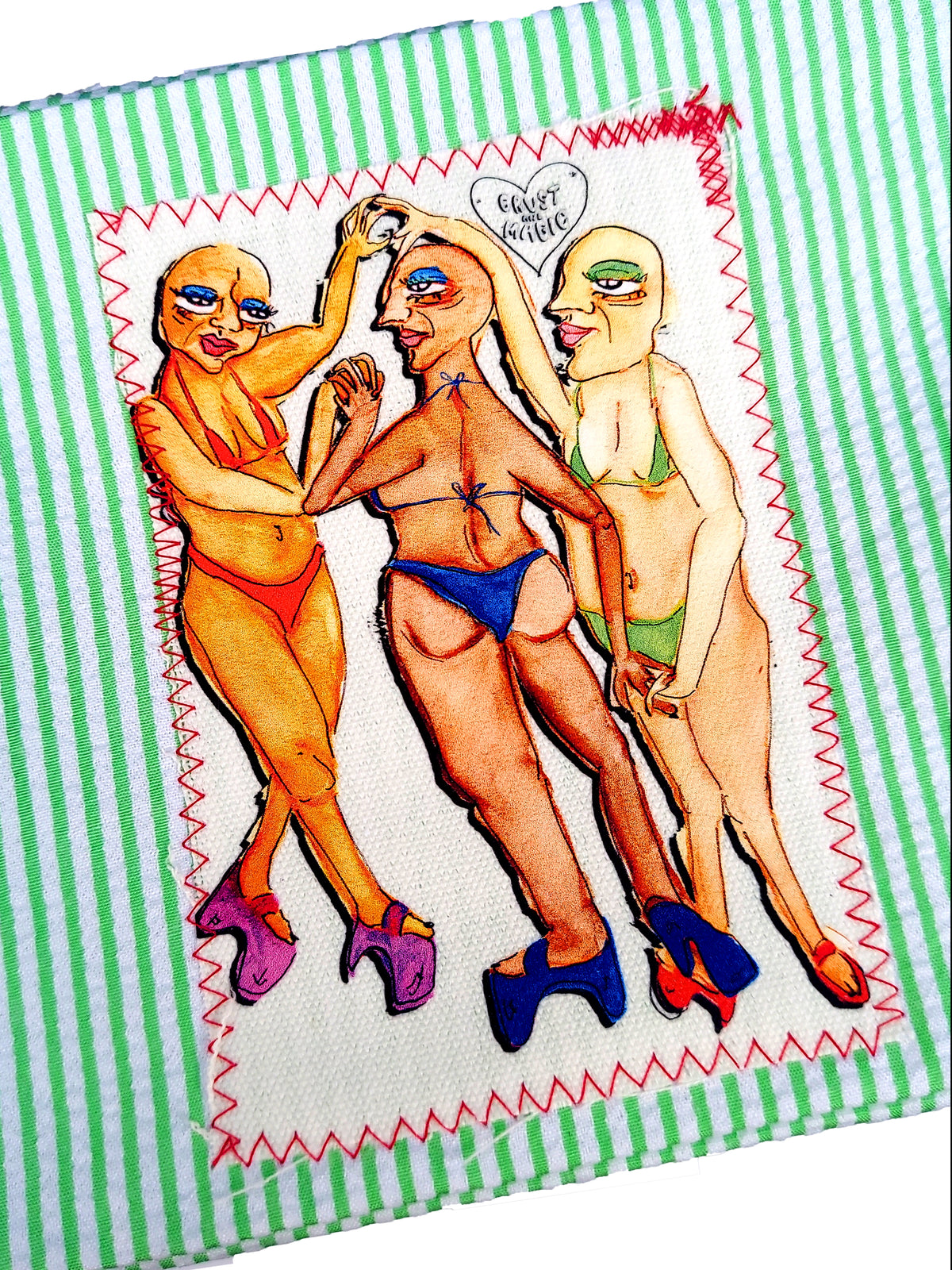 Women Dancing Pouch