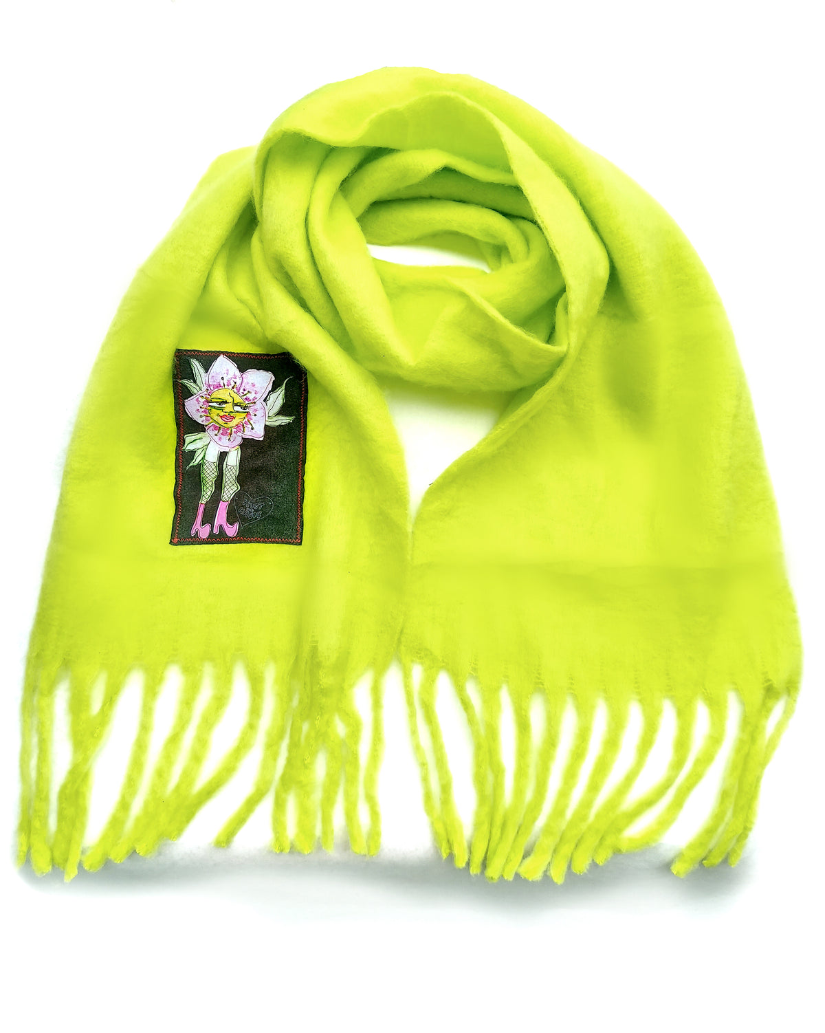 Hellebore Honey Oversized Scarf