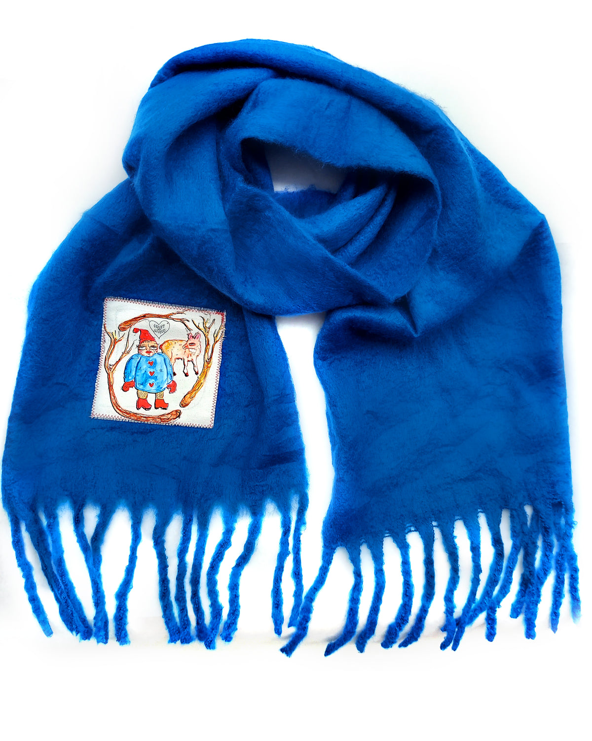 Winter Tomten Oversized Scarf