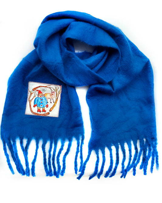 Winter Tomten Oversized Scarf