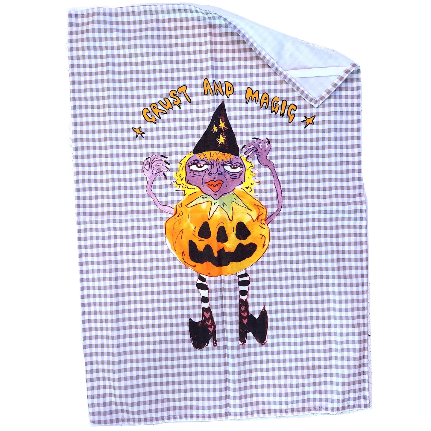 PUMPKIN COSTUME TEA TOWEL