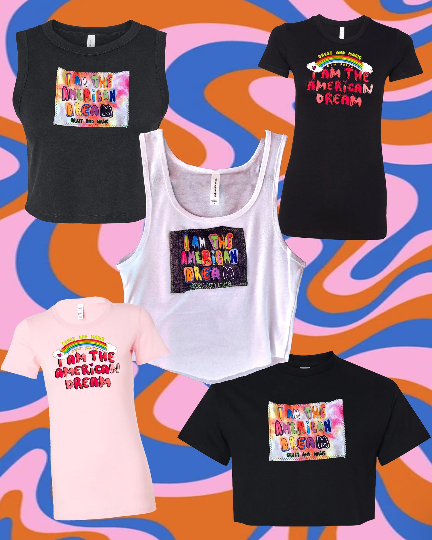 I AM THE AMERICAN DREAM TEES