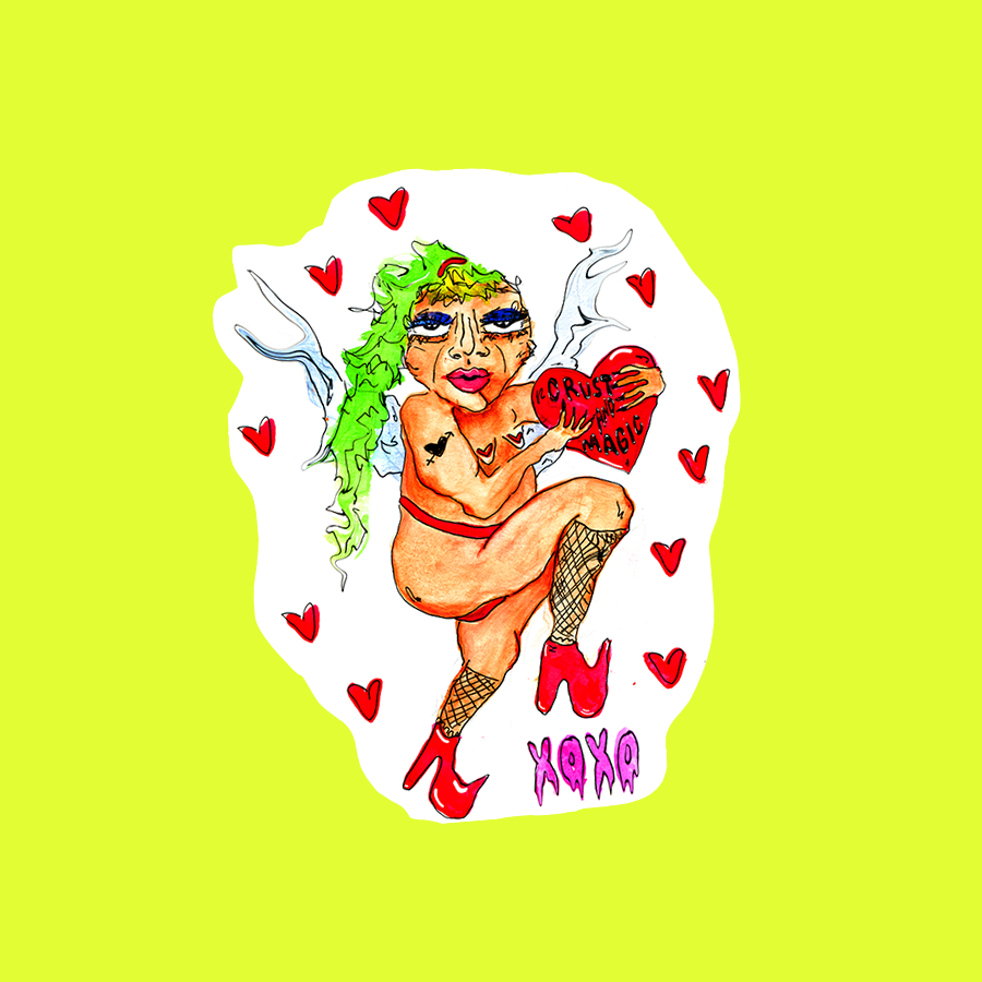 CUPID STICKER