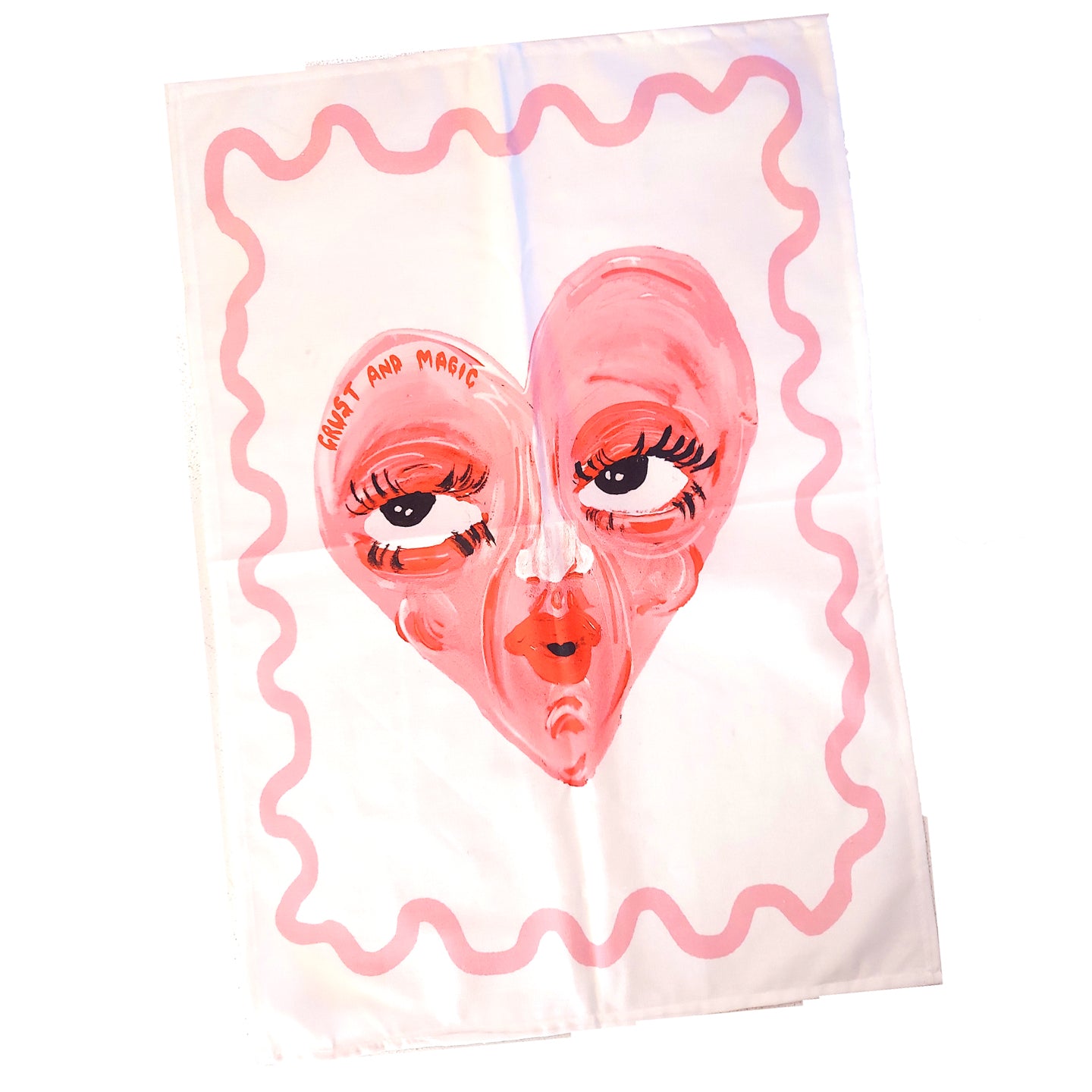 Heart Tea Towel