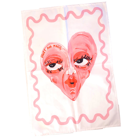 Heart Tea Towel