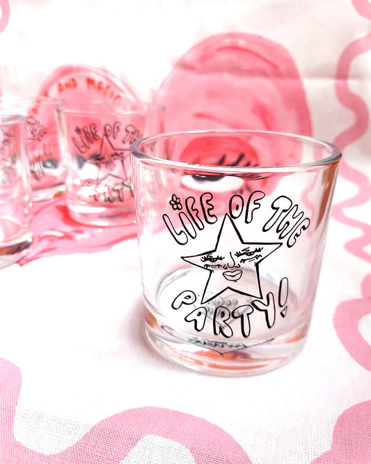 Life of the Party! Rocks Glass